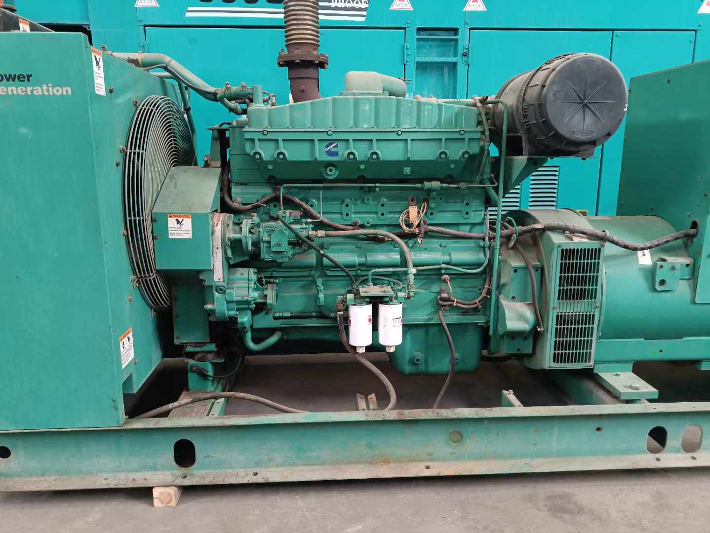 旌德过载会对 600kW 柴油发电机组造成哪些损害?